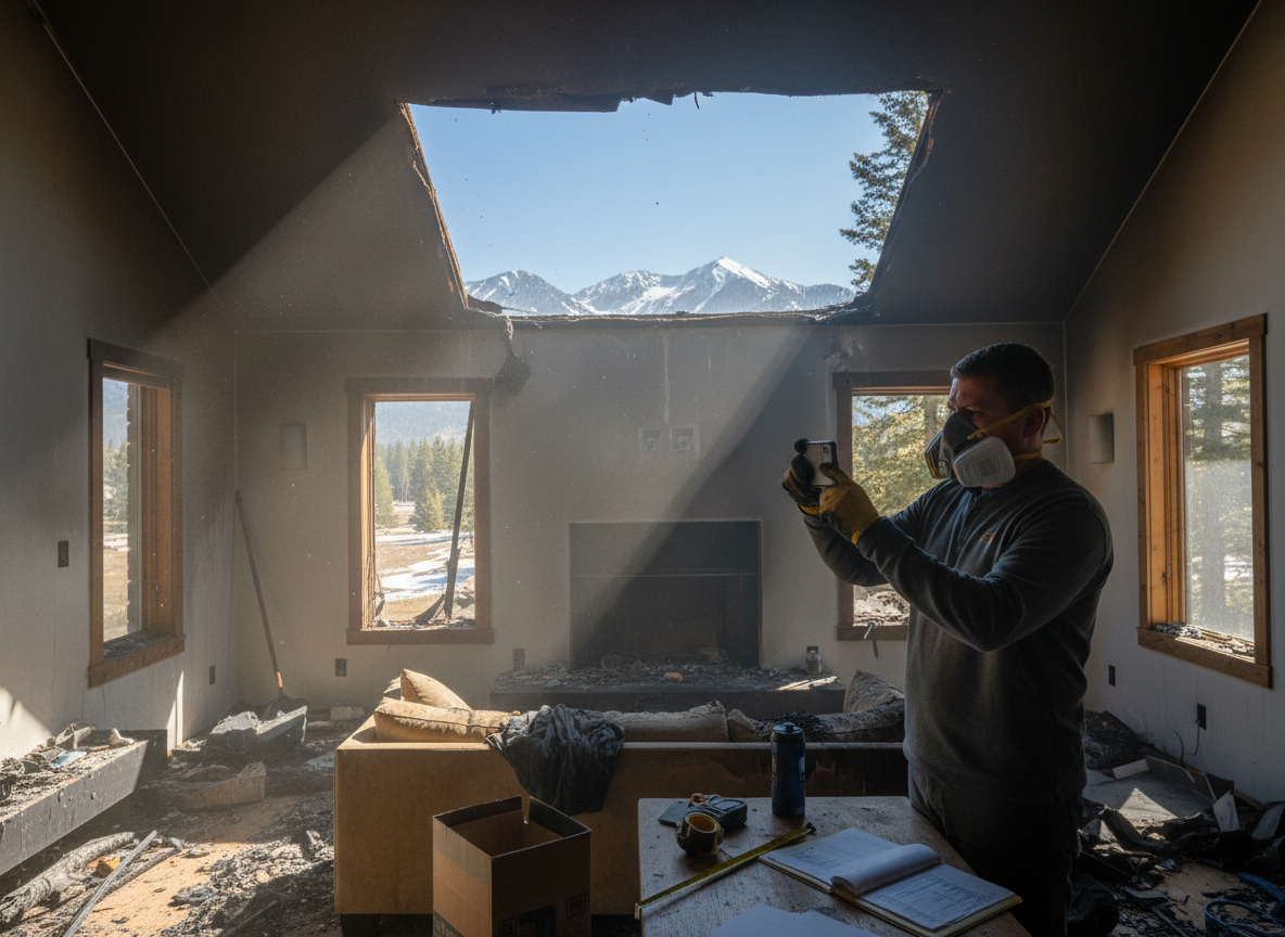How to Document Fire Damage for Insurance Claims in Sun Valley