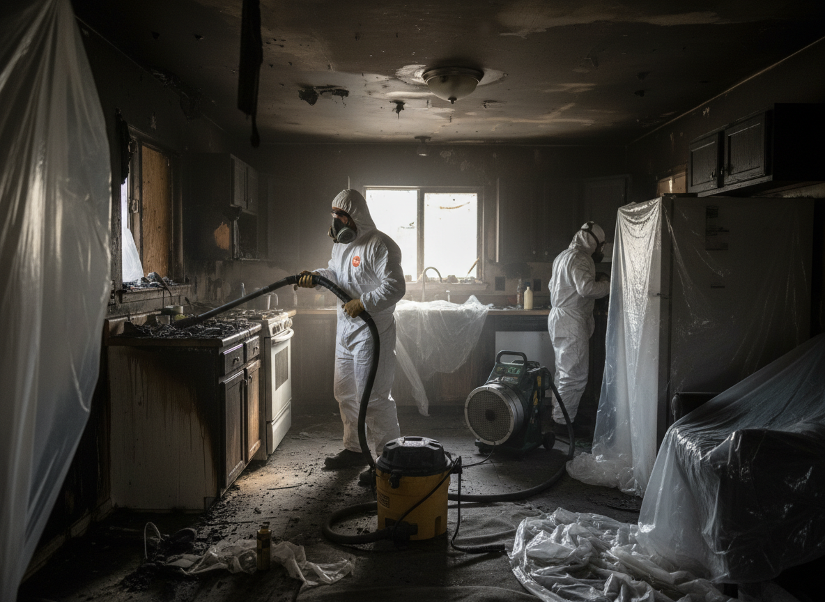 Fire Damage Restoration  in Los Angeles