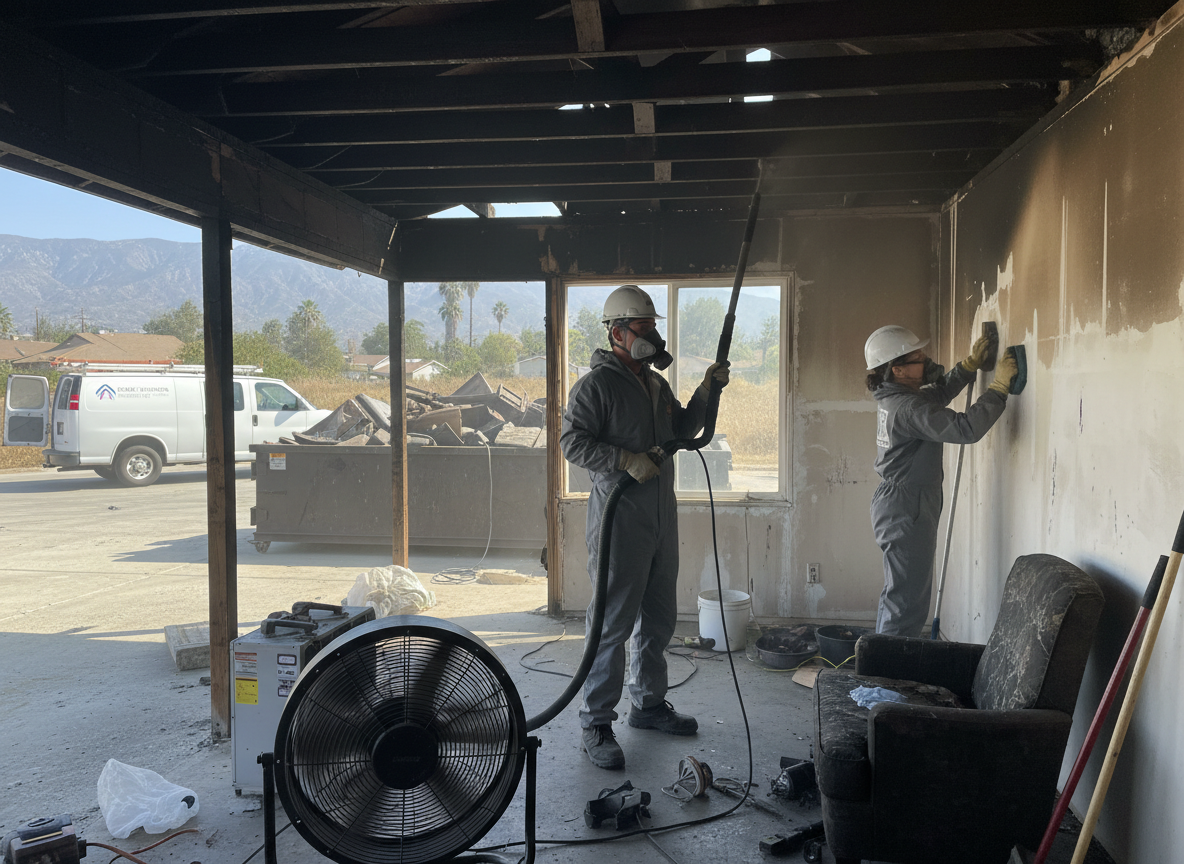 Fire damage restoration near me in Sun Valley