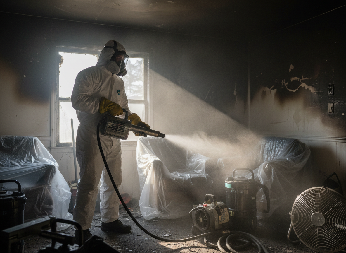 Odor removal after fire in Sun Valley